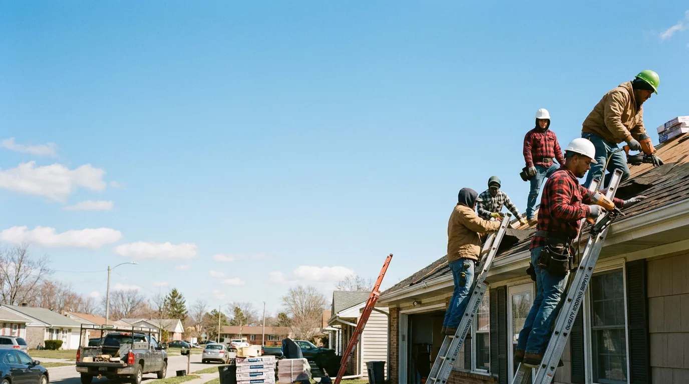 Roofing in Leroy, MI near me